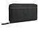 Кошелёк женский BUGATTI Banda, с защитой данных RFID, чёрный, кожа/полиэстер, 18,5х2х10 см