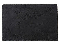 Прямоугольная доска Toscana для закусок, сланцевая 30х20 см