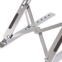 Подставка для ноутбука и планшета Scaffold Light, серебристая