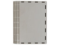 Деревянная коробка с резной крышкой Книга, М