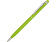 Ручка-стилус шариковая Jucy Soft с покрытием soft touch, зеленое яблоко (Р)