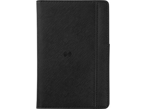 Органайзер с функцией беспроводной зарядки Manner, 5000 mah, черный
