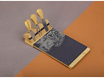 Набор для сыра из сланцевой доски и ножей Bamboo collection Taleggio