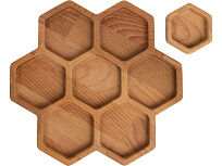 Менажница соты с одной соусницей Соты