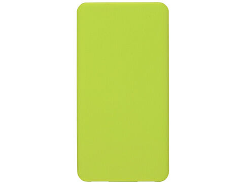 Портативное зарядное устройство Reserve с USB Type-C, 5000 mAh, зеленое яблоко