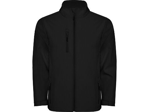 Куртка софтшелл Nebraska мужская, черный