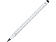 Вечный карандаш из переработанного алюминия Sicily, белый