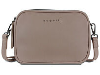 Сумка кросс-боди женская BUGATTI Almata, песочная, полиуретан, 21,5х6х15 см
