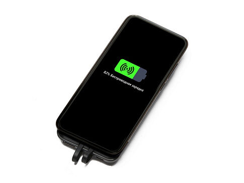Портативное беспроводное зарядное устройство Octopus Air, 5000 mAh, черный