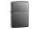 Зажигалка ZIPPO Classic с покрытием Black Ice, латунь/сталь, чёрная, глянцевая, 38x13x57 мм