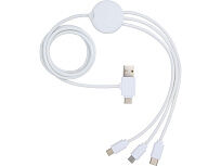 Зарядный кабель 5-в-1 с противобактериальной присадкой Pure