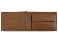 Портмоне BUGATTI Banda, с защитой RFID, коньячного цвета цвет, кожа/полиэстер, 12,5х2х9 см