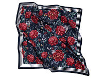 Платок Русские сезоны темно-синий. Varvara