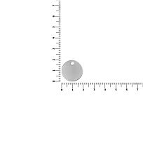 Шильдик металлический Alfa Sirkel, серебристый