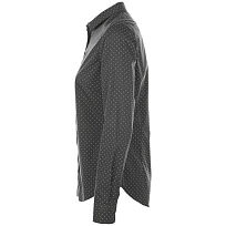 Рубашка женская Becker Women, темно-серая с белым