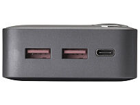 Внешний аккумулятор Mild Pro c быстрой зарядкой QC/PD, 20 000 mAh, серый