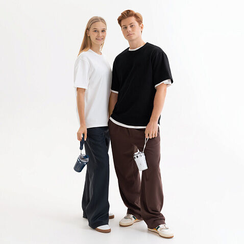 Футболка унисекс RUST, 100% хлопок, 240 гр., белая (теплый тон)