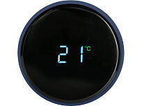 Вакуумный термос Module X с индикатором температуры, 500 мл, тубус, темно-синий