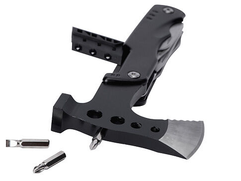 Топор-мультитул 7-в-1 Stalk, черный (Р)