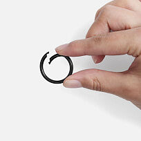 Карабин-кольцо Claus, L, черный