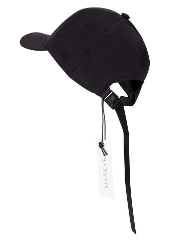 Бейсболка Kosmos, черная