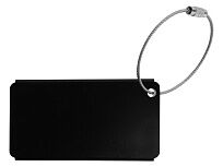 Бирка для багажа Discovery, черный