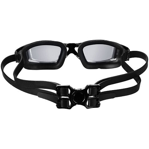 Очки для плавания зеркальные Underwater, черные