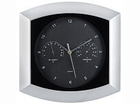 Погодная станция настенная Кусто, серебристый/черный (Р)