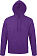 Толстовка с капюшоном Snake 280, темно-фиолетовая