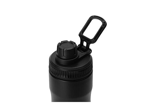 Бутылка для воды Supply Waterline, нерж сталь, 850 мл, черный