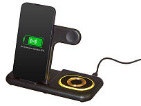 Беспроводная зарядная станция 3-в-1 MajestIQ, 15 Вт (Р)