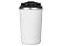 Герметичная термокружка на присоске Kick, 350 мл, белый (Р)