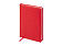 Ежедневник недатированный с индексами А5 Prime, красный