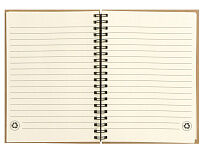 Блокнот Mendel А6+, натуральный