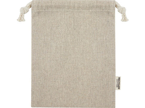 Маленькая подарочная сумка Pheebs объемом 0,5 л из хлопка плотностью 150 г/м2, натуральный