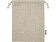 Маленькая подарочная сумка Pheebs объемом 0,5 л из хлопка плотностью 150 г/м2, натуральный