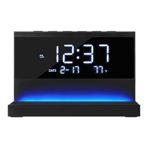 Зарядная станция с часами 15W Glory