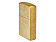 Зажигалка ZIPPO Classic с покрытием Tumbled Brass, латунь/сталь, золотистая, матовая, 38x13x57 мм