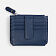 Картхолдер на молнии Unison, синий