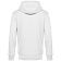 Толстовка с капюшоном унисекс King, белая