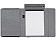 Портфолио А4 из RPET с отделением для ноутбука NotyFolio Eco, 20 л FSC бумаги, серый