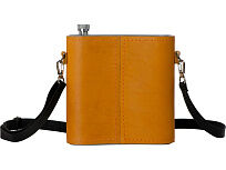 Фляга 510 (рыжая кожа), 1,5 л