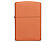 Зажигалка ZIPPO Classic с покрытием Orange Matte, латунь/сталь, оранжевая, матовая, 38x13x57 мм