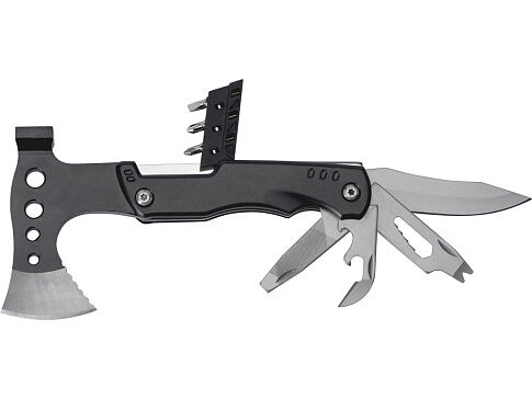 Топор-мультитул 7-в-1 Stalk, черный (Р)