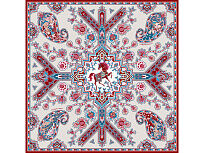 Платок Кавказский скакун