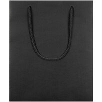 Пакет бумажный Vid M, черный