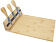 Mancheg Бамбуковая доска для сыра и инструменты, natural