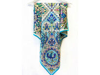 Платок Русская эмаль нежная 100% шёлк