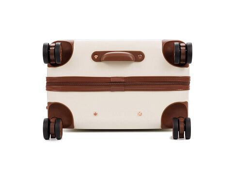 Чемодан BUGATTI Amelia, бежевый, поликарбонат / АБС-пластик, 42х24х67 см, 55 л