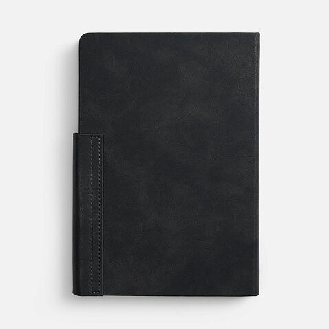 Ежедневник Leadmark, недатированный, черный